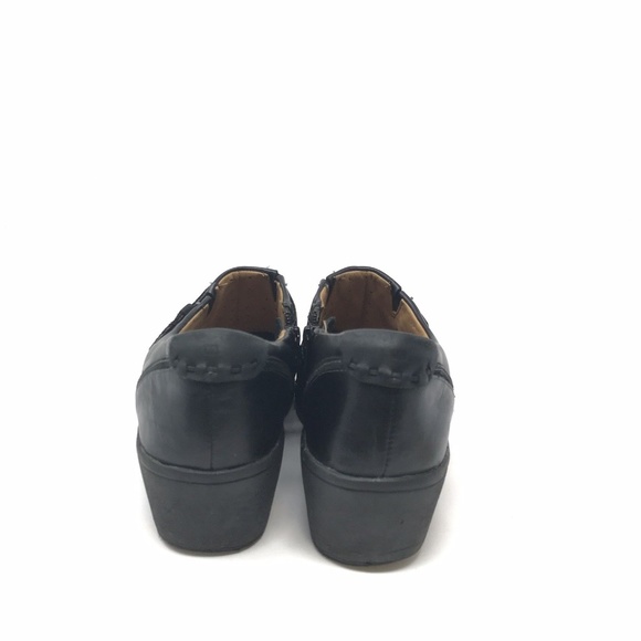 Unstructured by Clarks UnSparrow Blk Leather Shoes - Picture 5 of 8